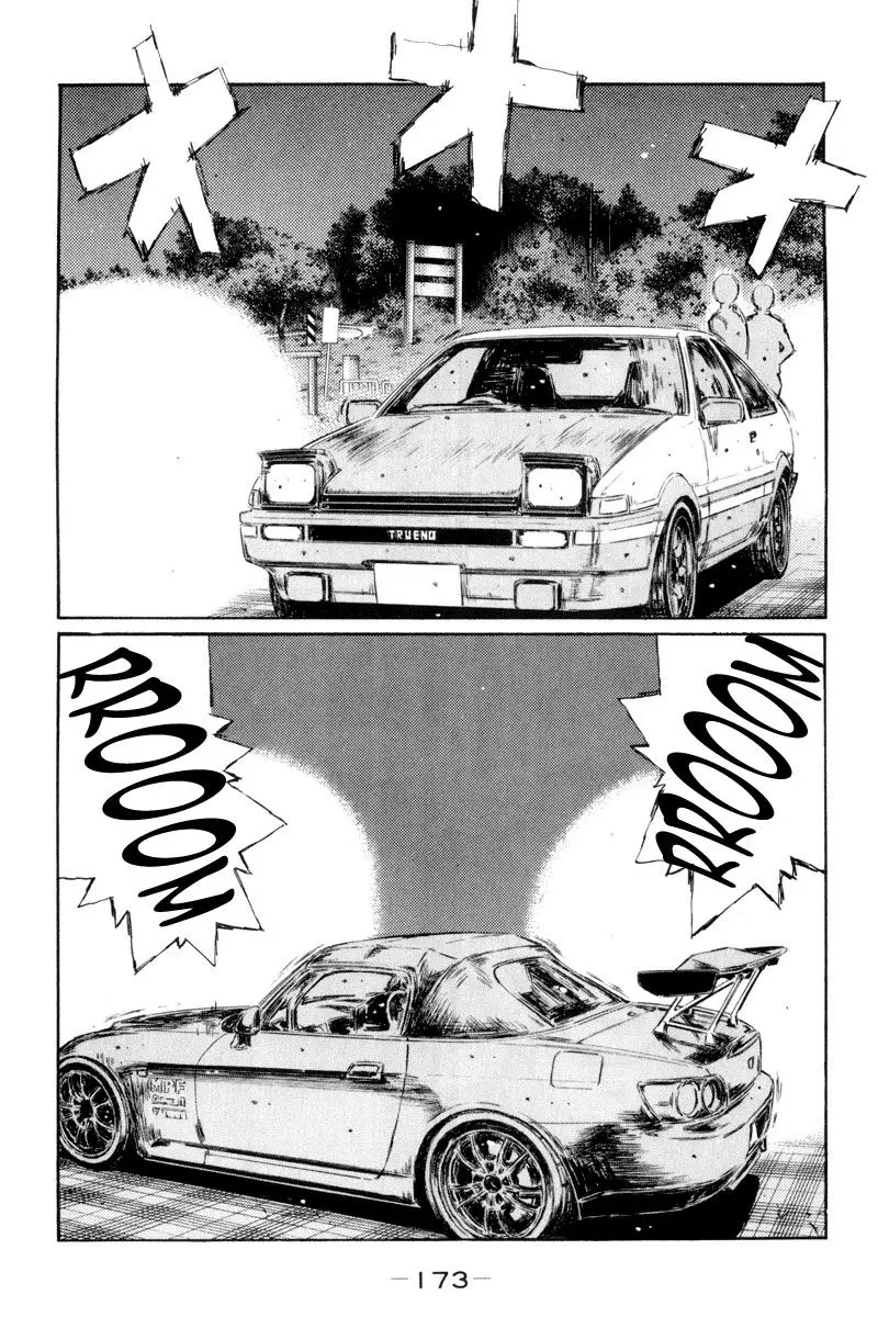 Initial D capítulo 370, página 13