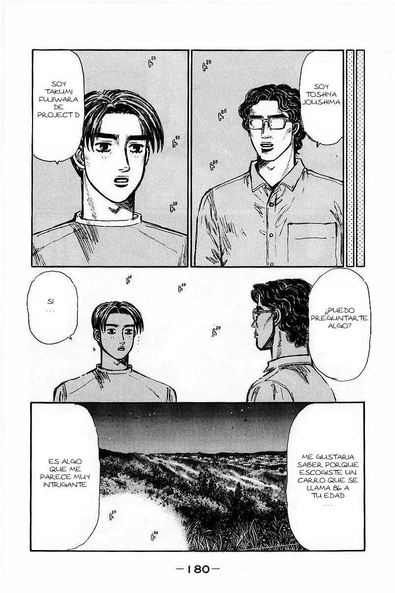Initial D capítulo 371, página 6