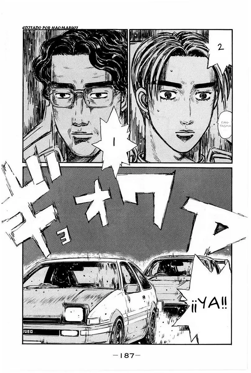 Initial D capítulo 371, página 13