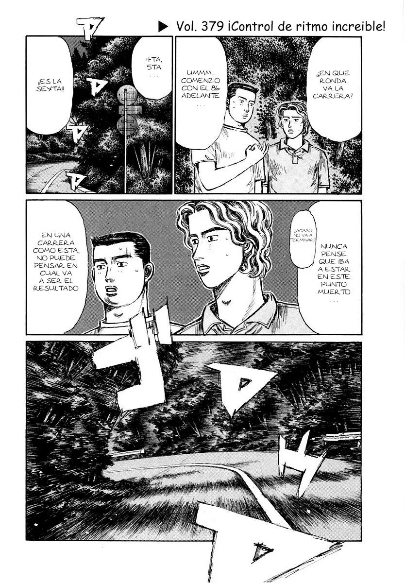 Initial D capítulo 379, página 1