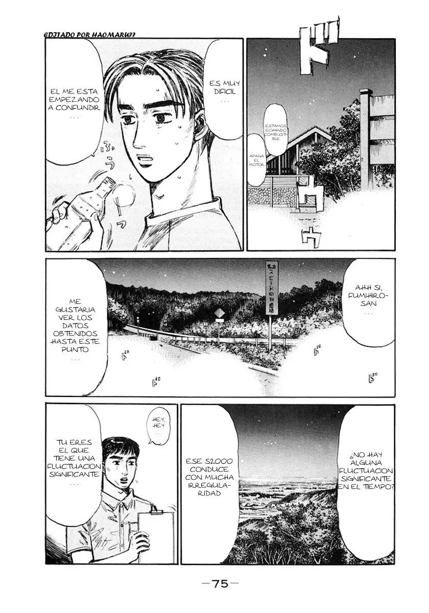 Initial D capítulo 379, página 10