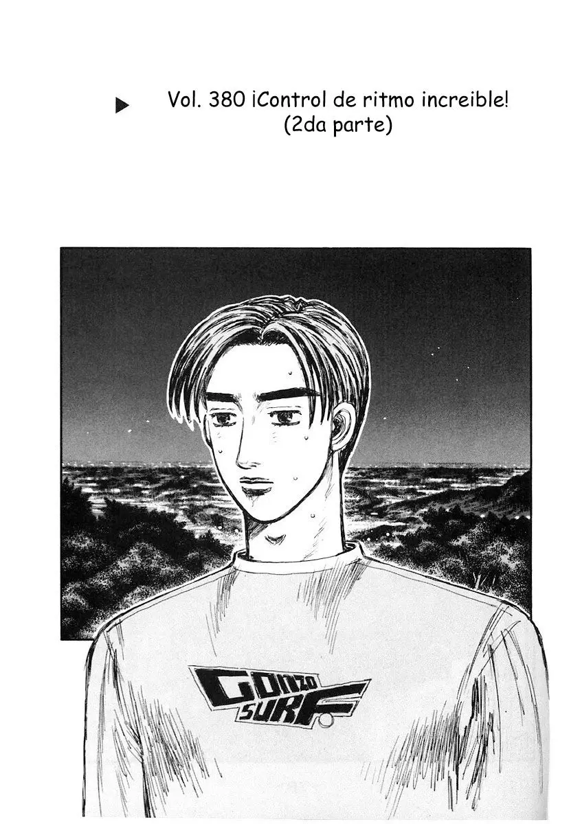 Initial D capítulo 380, página 1