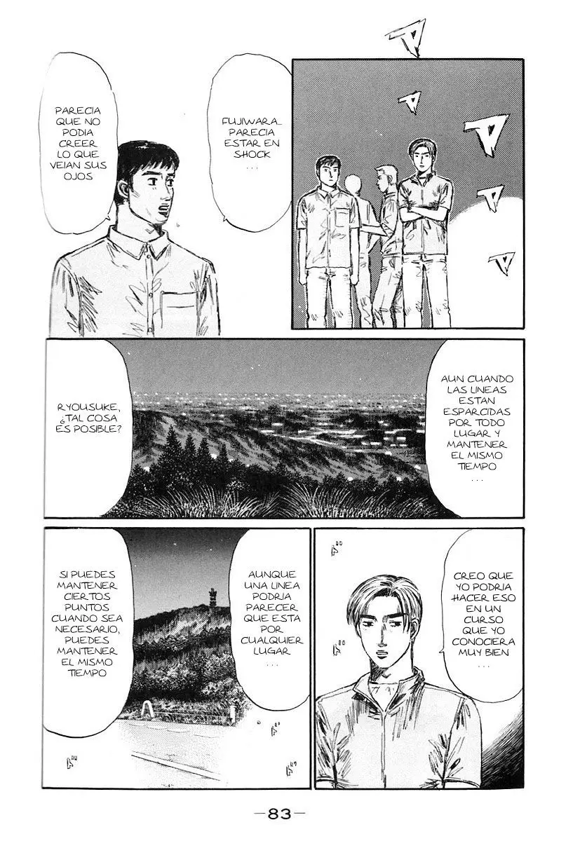 Initial D capítulo 380, página 7