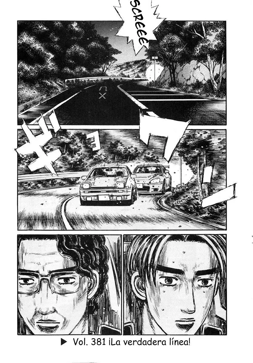 Initial D capítulo 381, página 1