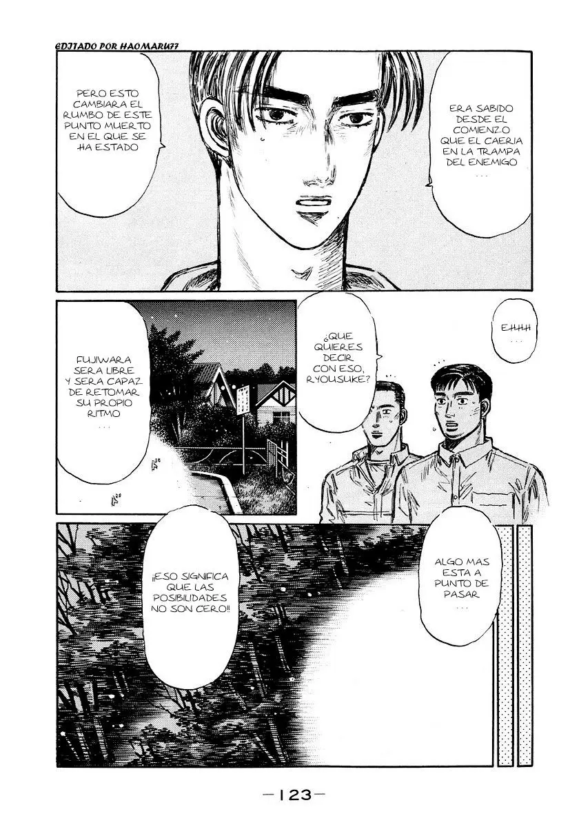 Initial D capítulo 383, página 10