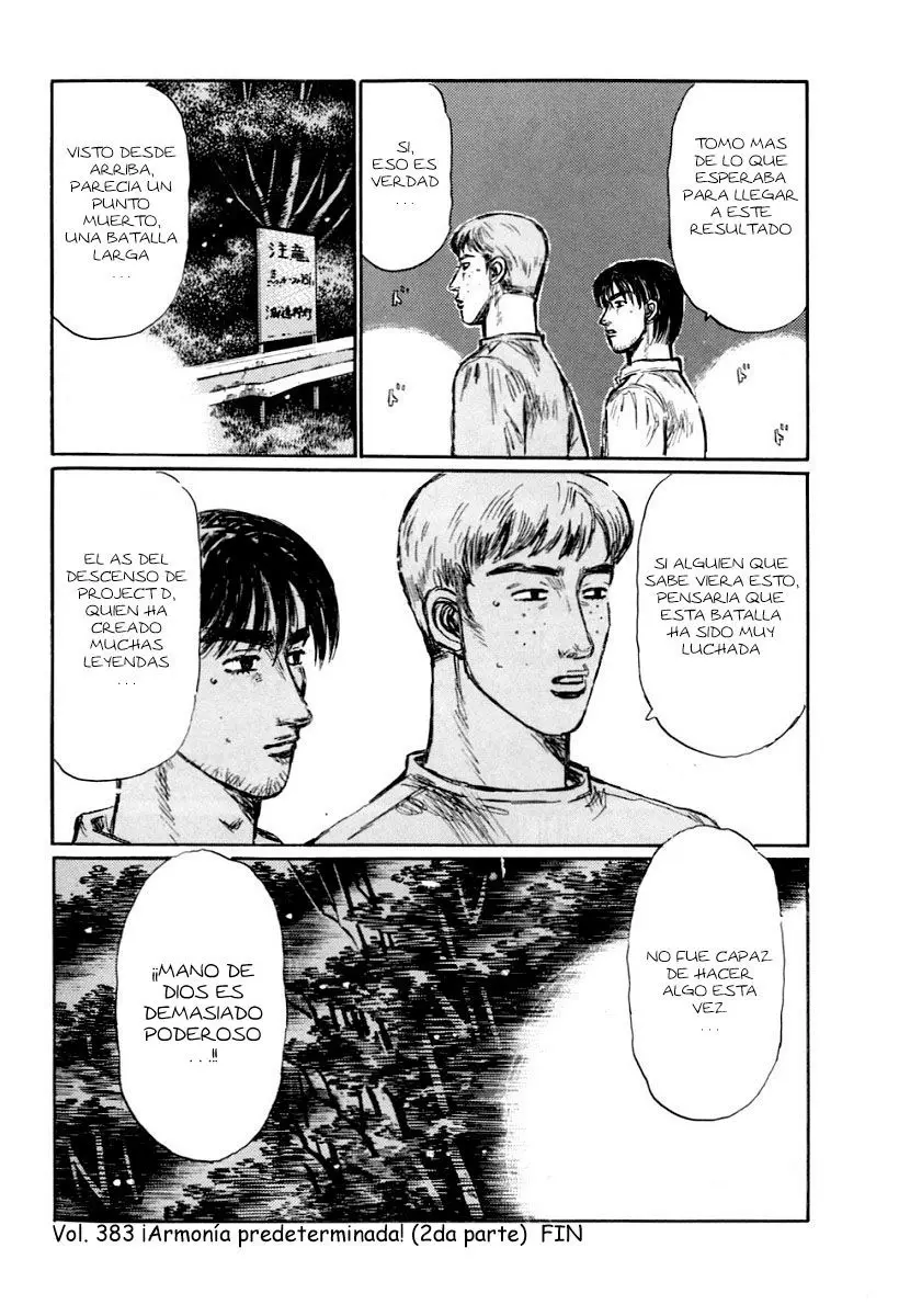 Initial D capítulo 383, página 13