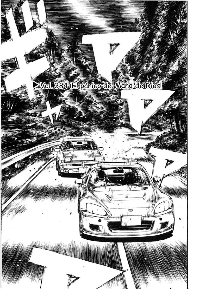 Initial D capítulo 384, página 1