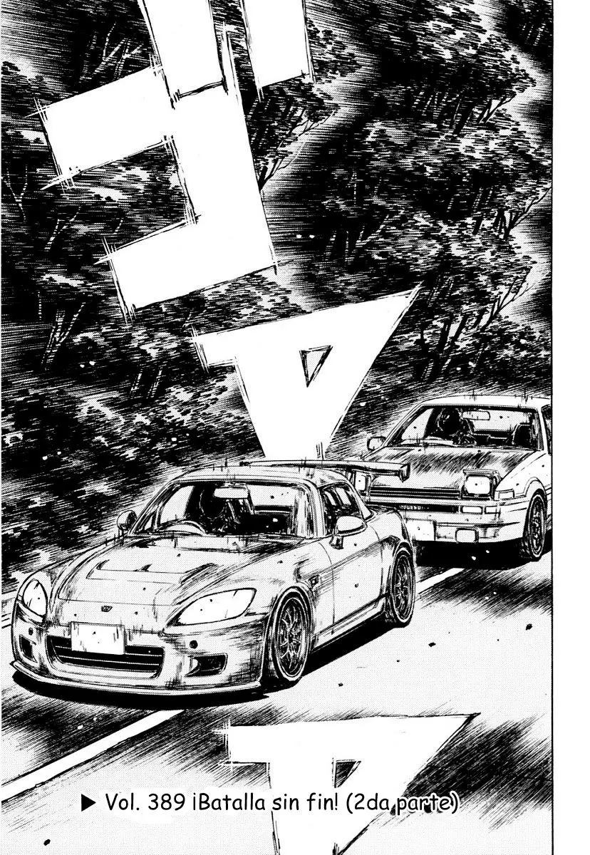 Initial D capítulo 389, página 1