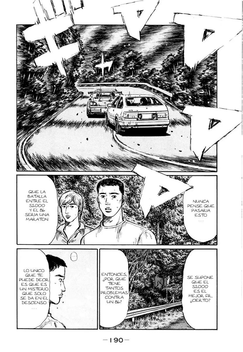Initial D capítulo 389, página 6