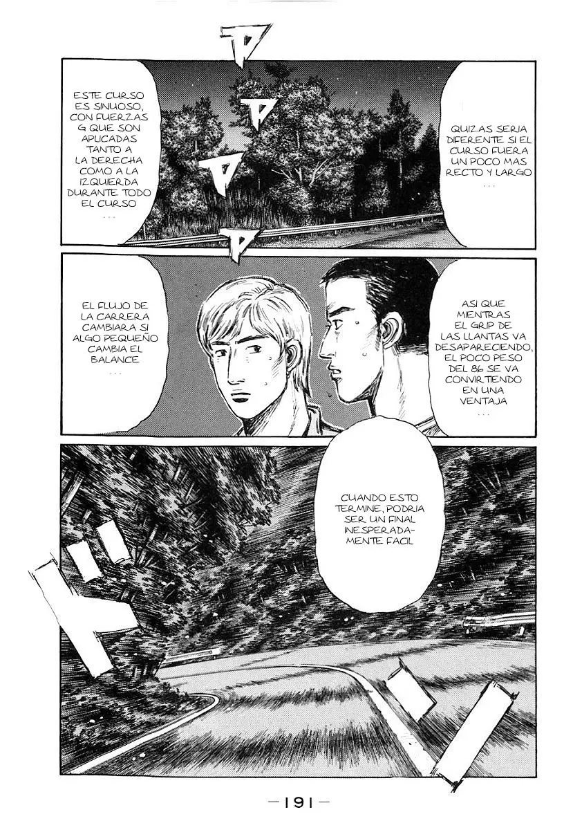 Initial D capítulo 389, página 7