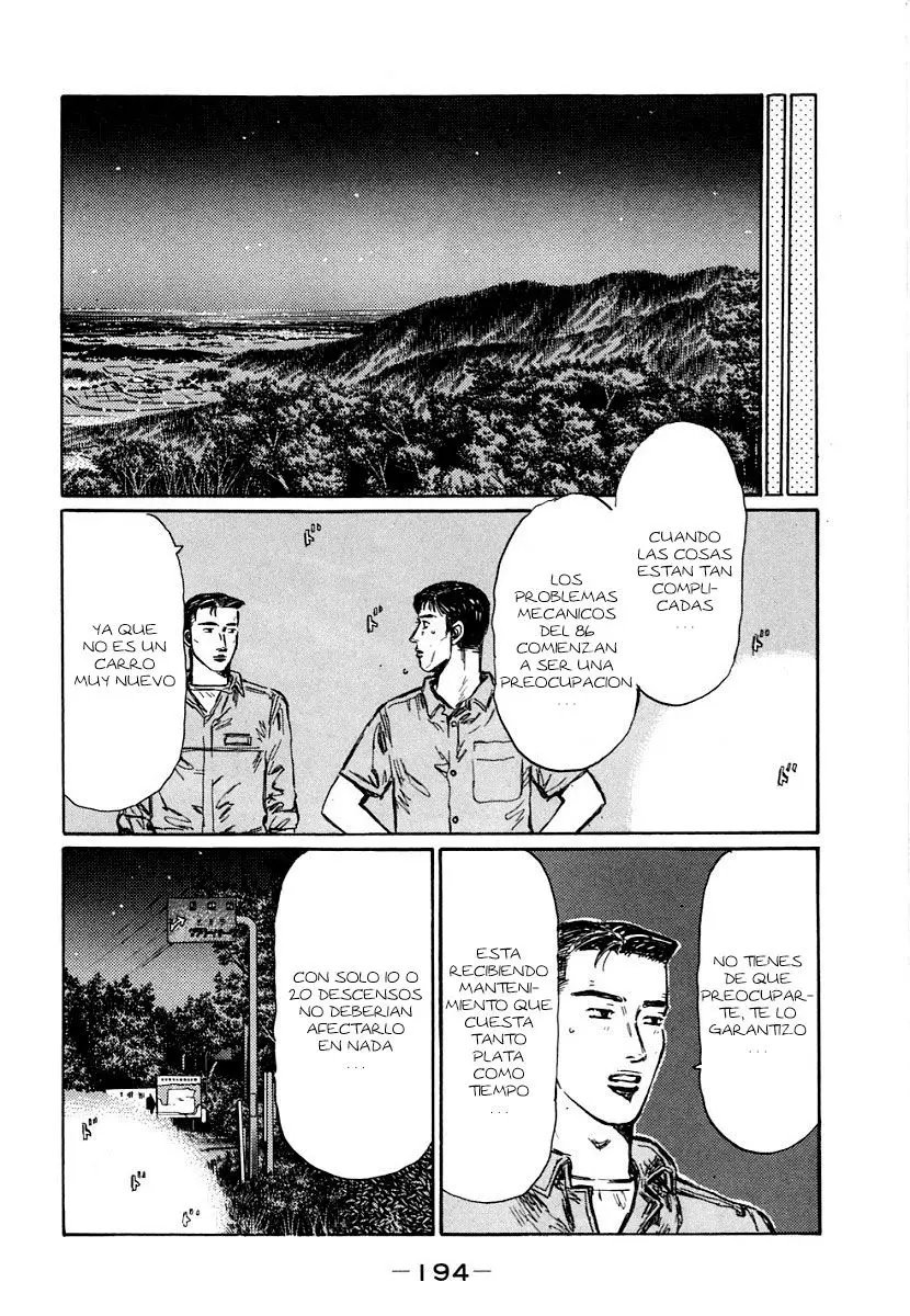 Initial D capítulo 389, página 10