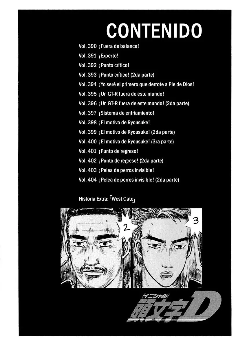 Initial D capítulo 390, página 3