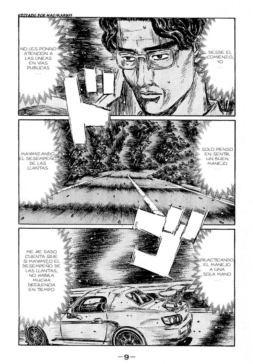 Initial D capítulo 390, página 7