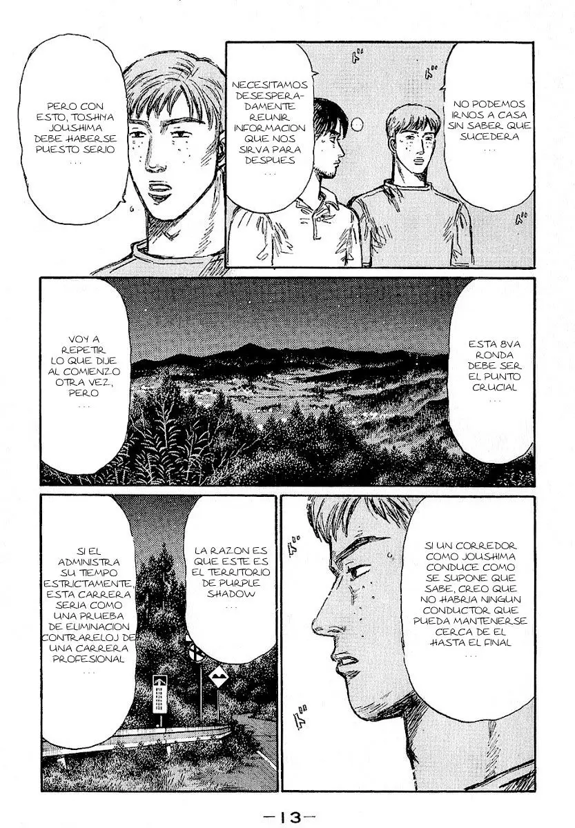 Initial D capítulo 390, página 11