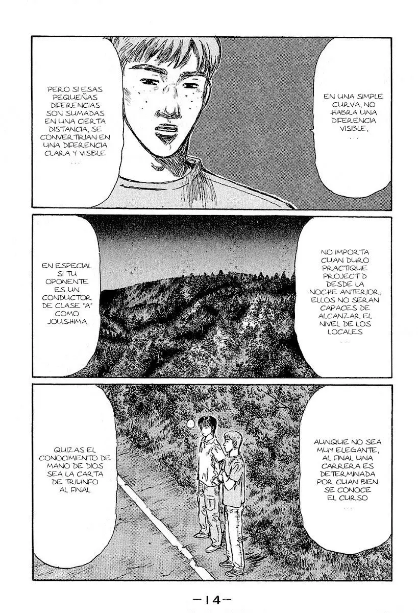 Initial D capítulo 390, página 12