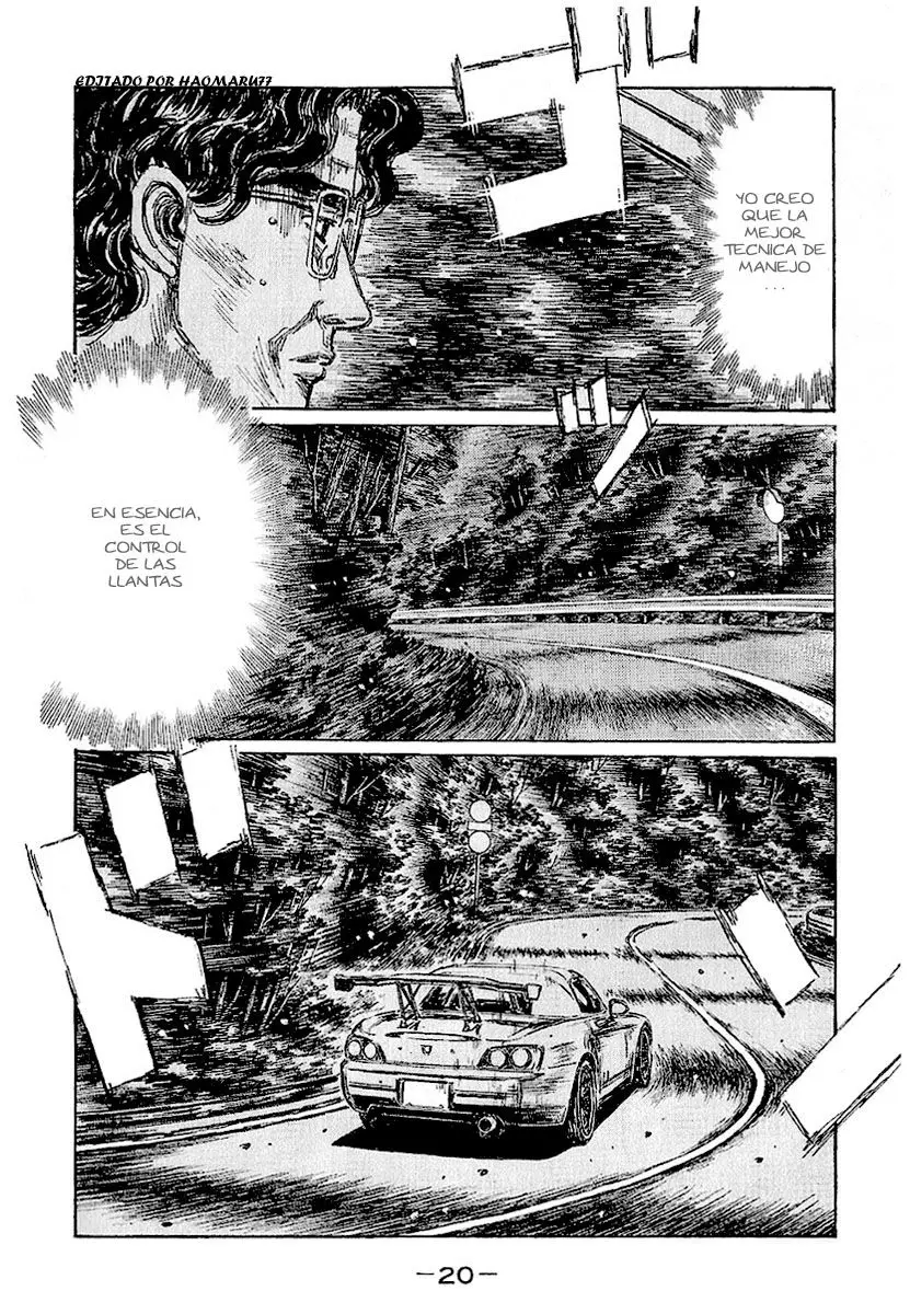 Initial D capítulo 391, página 2