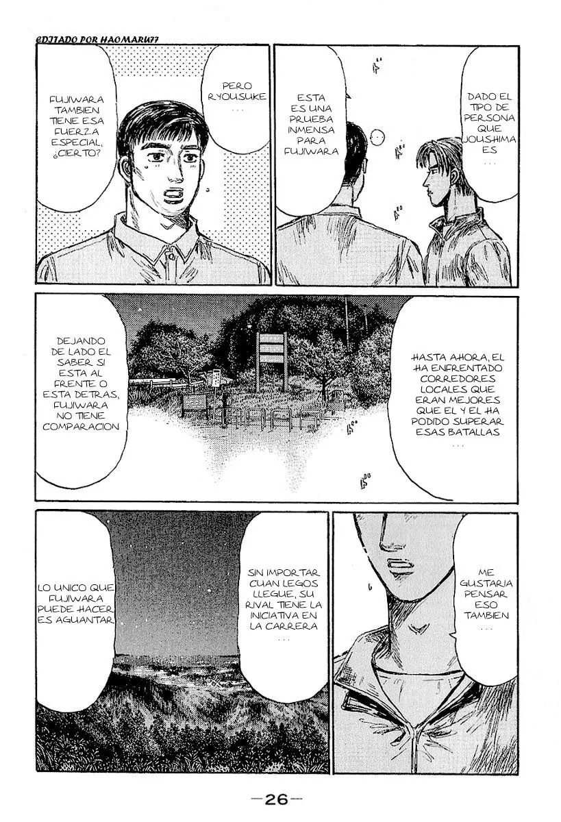 Initial D capítulo 391, página 8