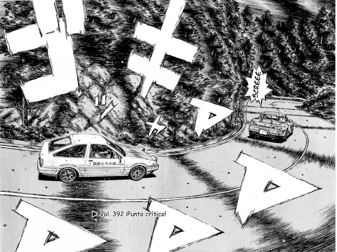 Initial D capítulo 392, página 2