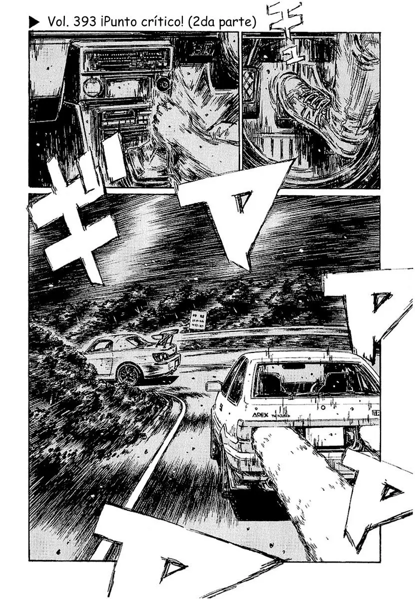 Initial D capítulo 393, página 1