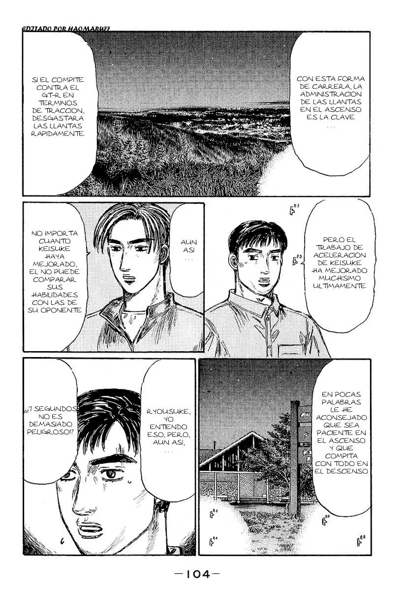 Initial D capítulo 398, página 5