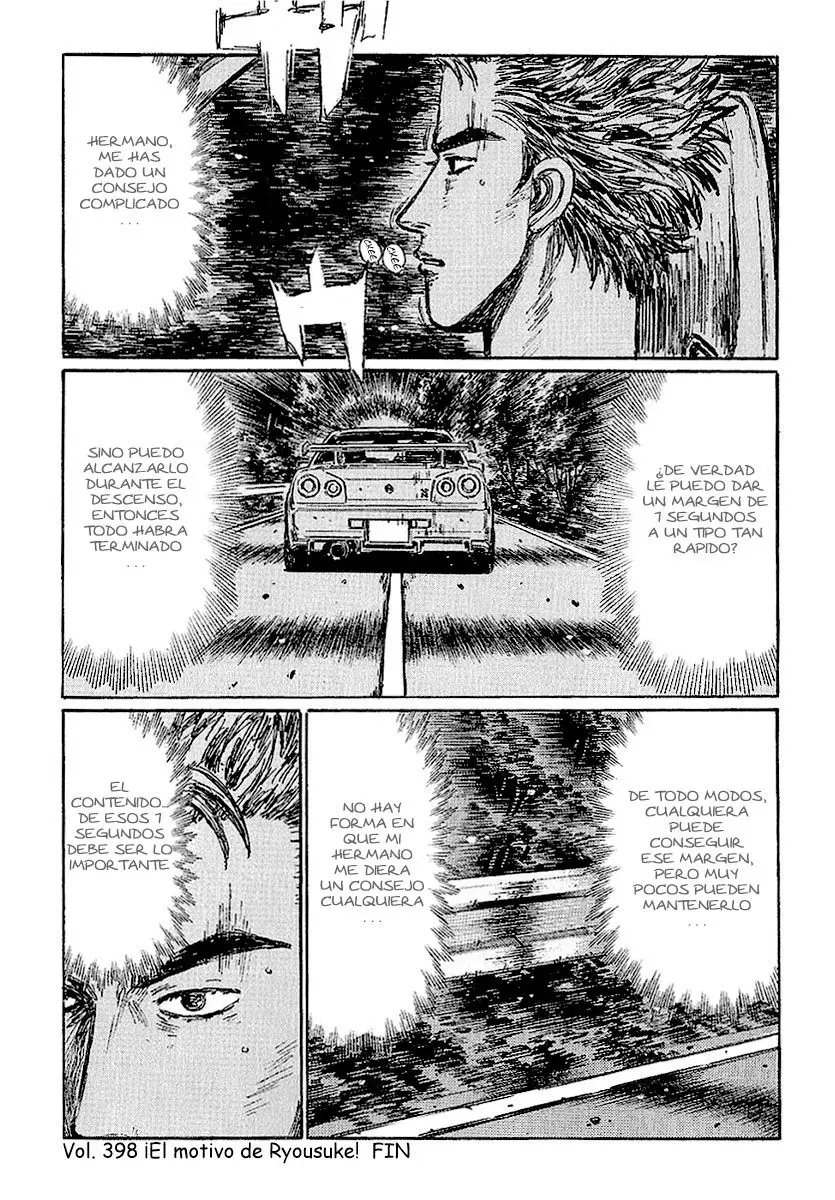 Initial D capítulo 398, página 8