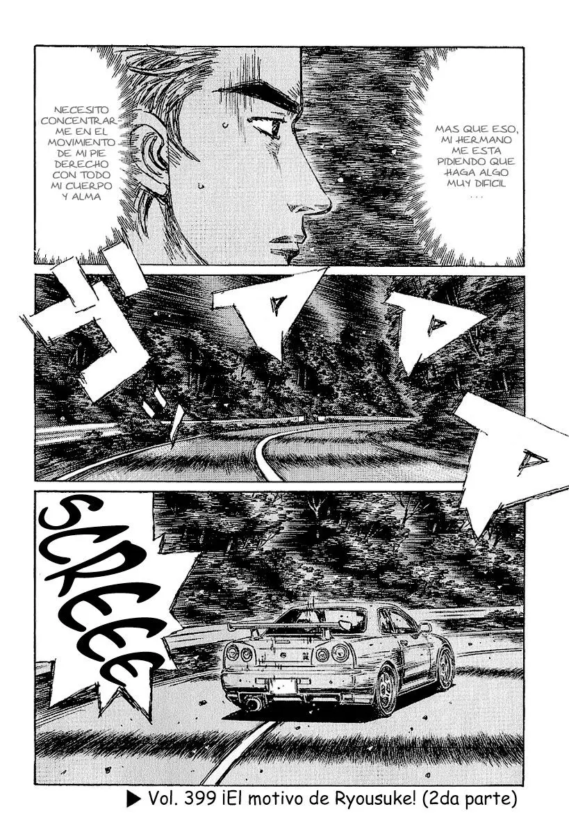 Initial D capítulo 399, página 1