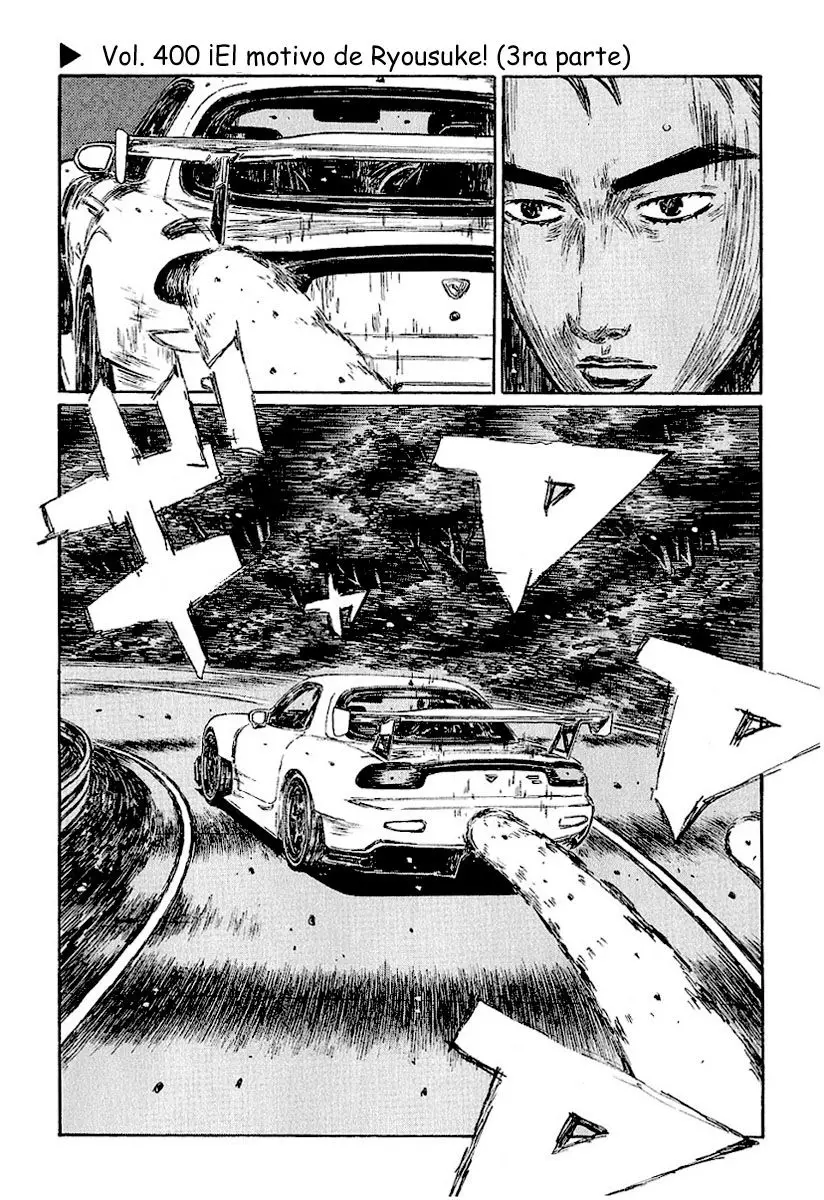 Initial D capítulo 400, página 1