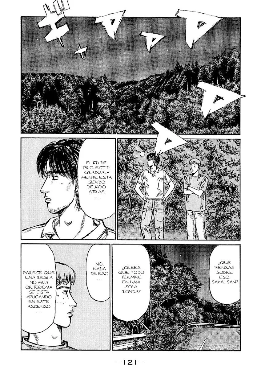 Initial D capítulo 400, página 7