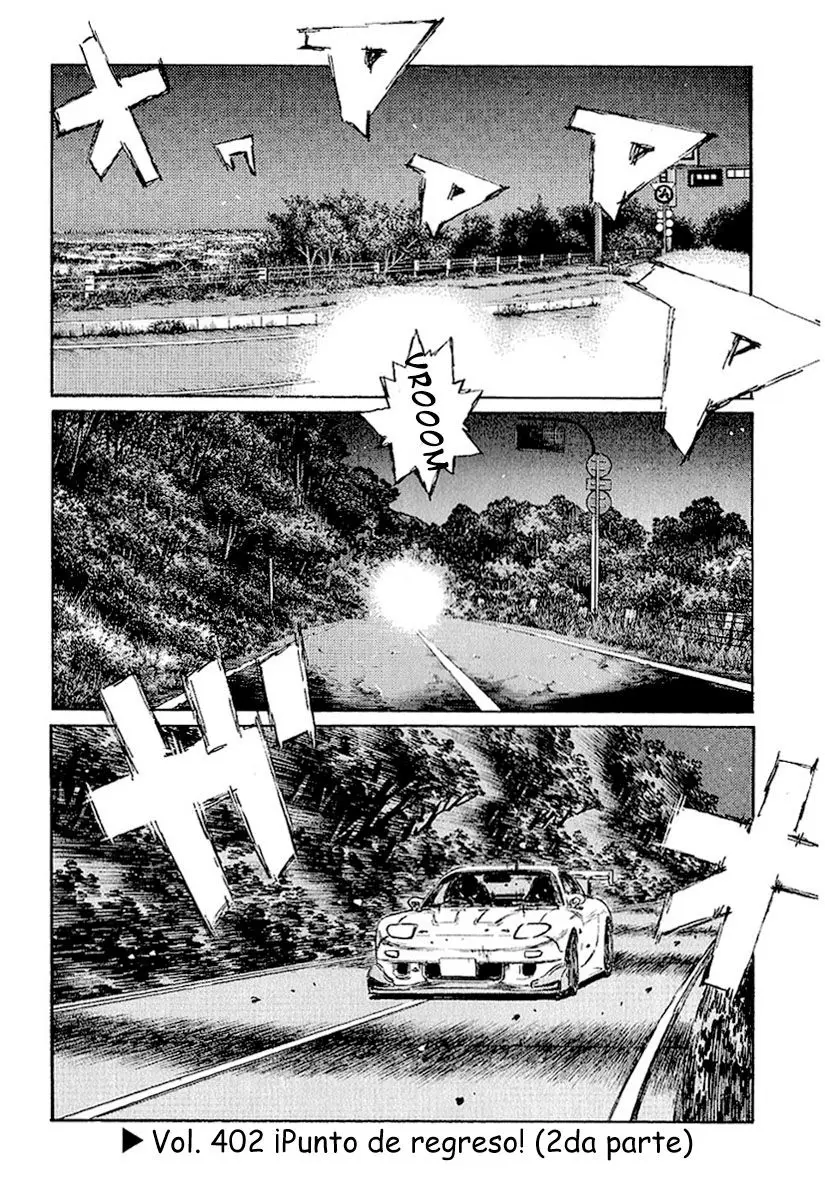 Initial D capítulo 402, página 1