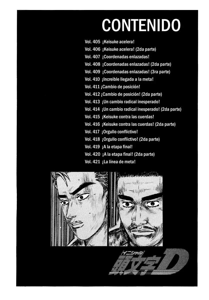 Initial D capítulo 405, página 5