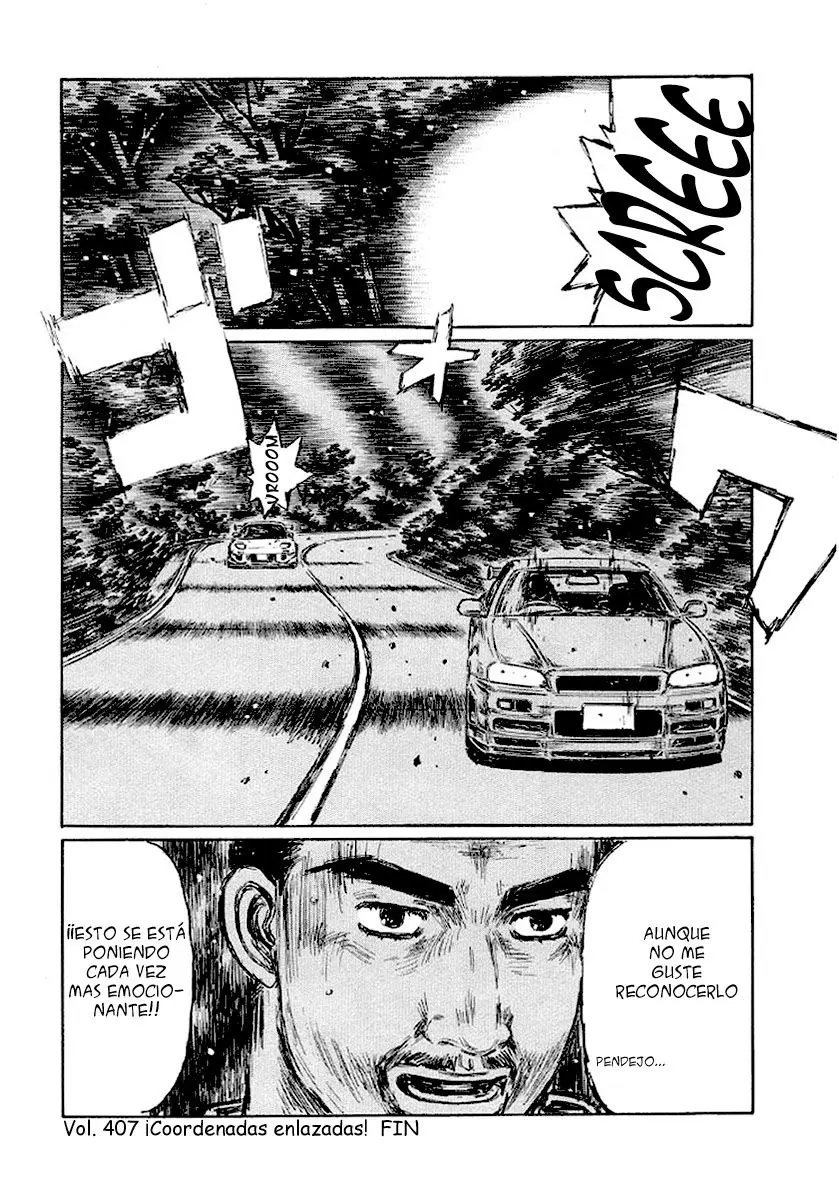 Initial D capítulo 407, página 9
