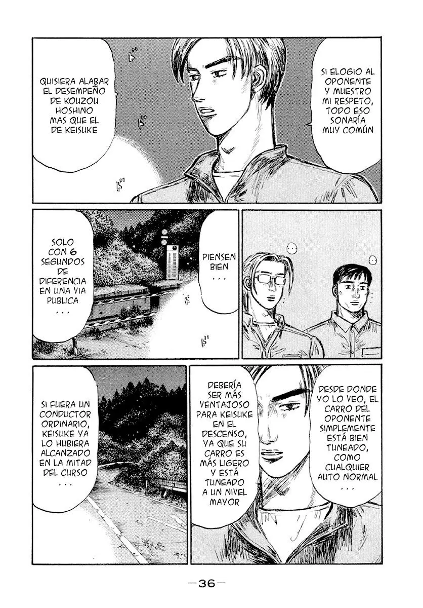 Initial D capítulo 408, página 5
