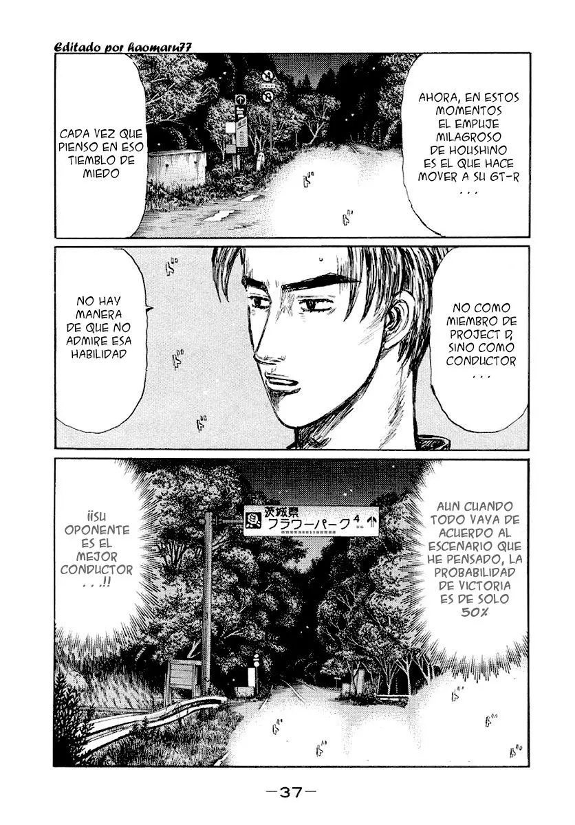 Initial D capítulo 408, página 6