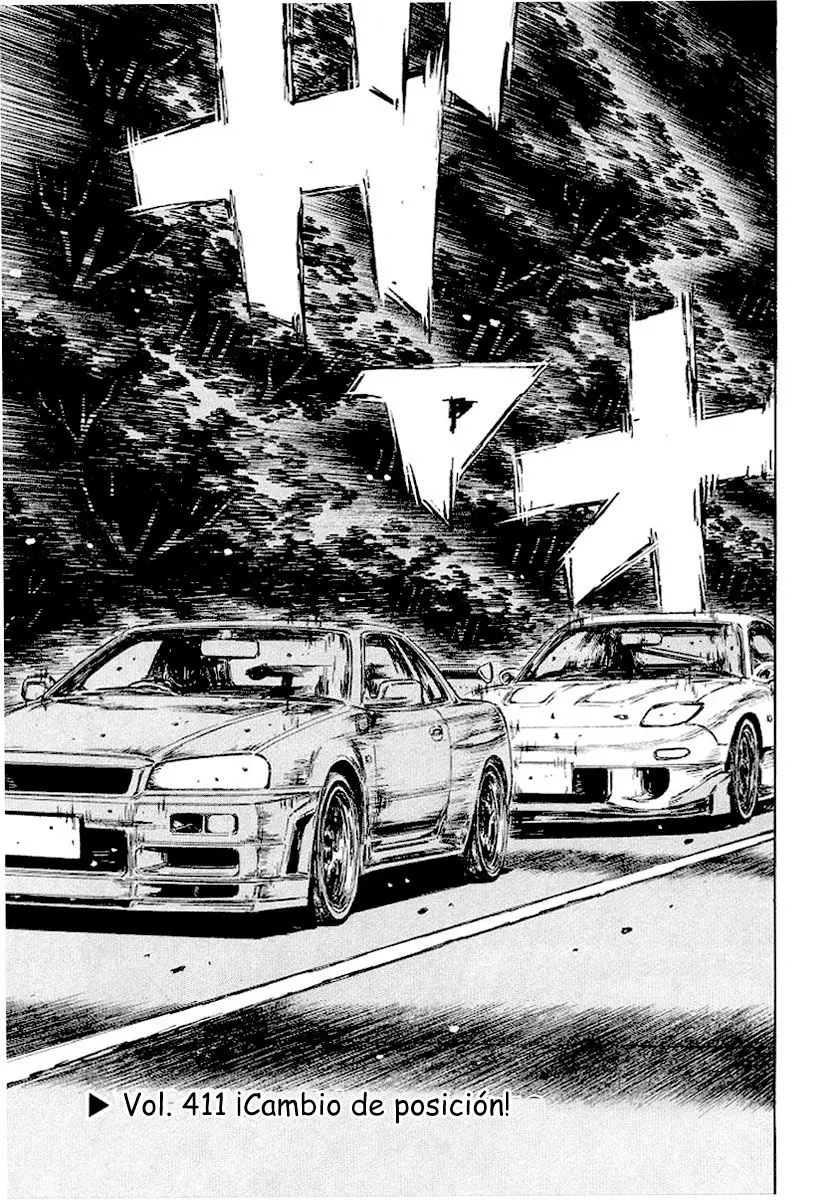 Initial D capítulo 411, página 1