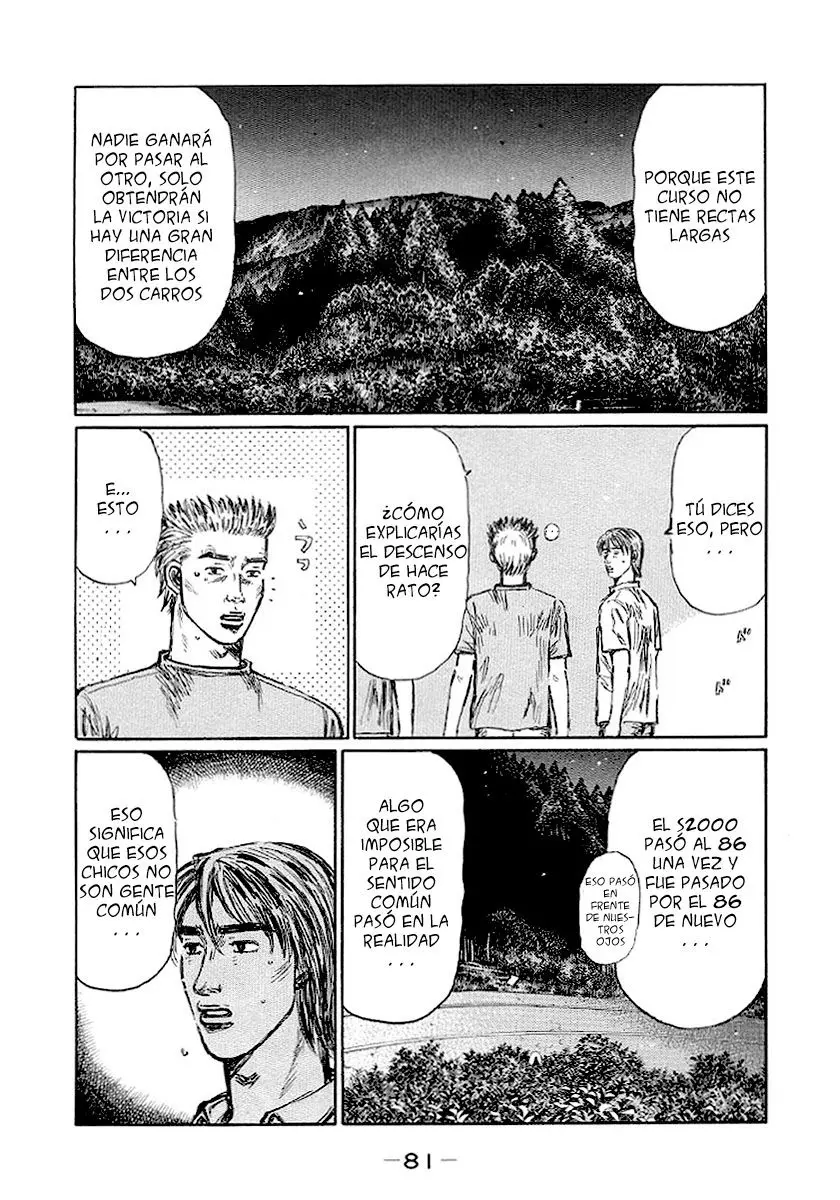 Initial D capítulo 412, página 4