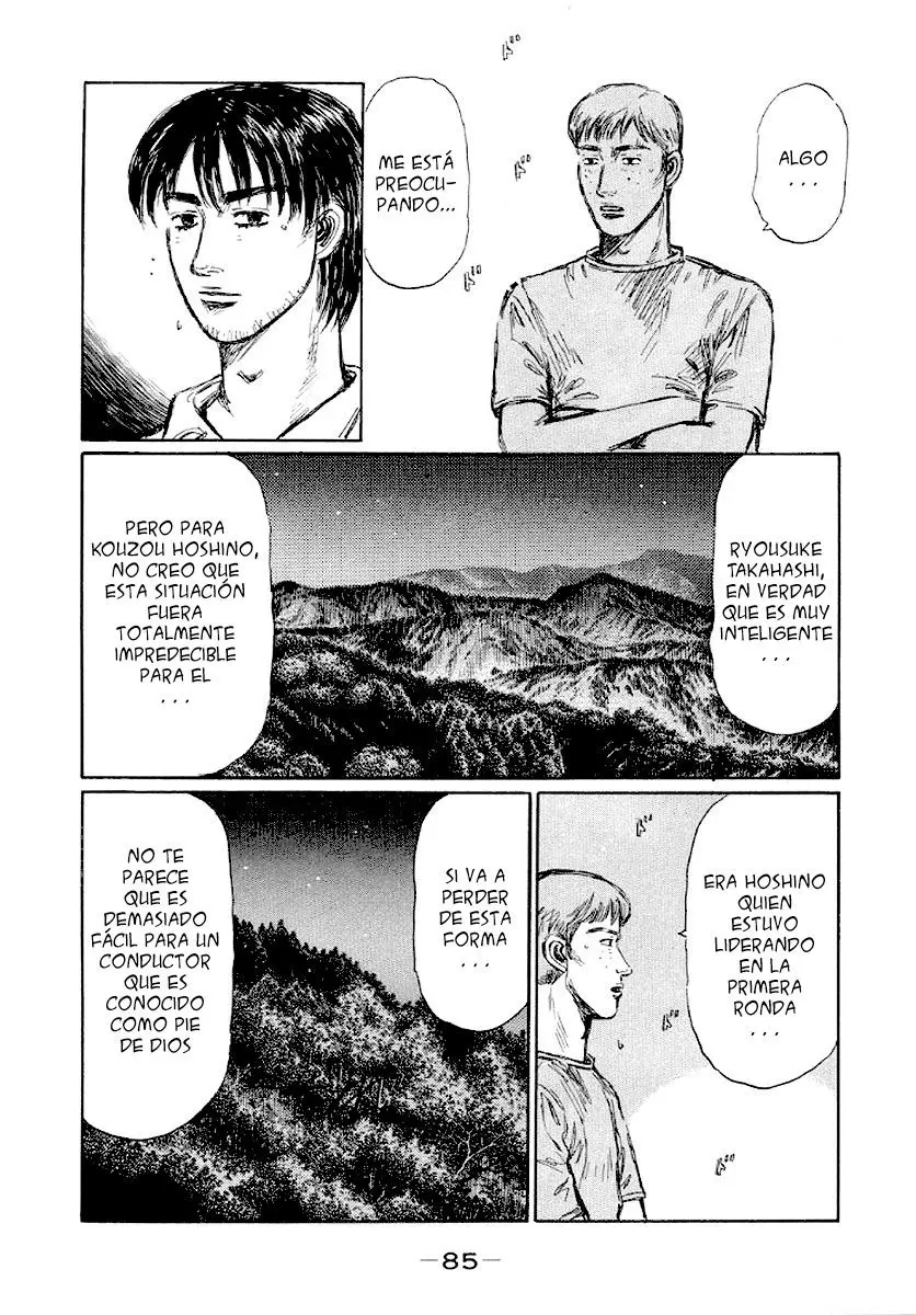Initial D capítulo 412, página 8