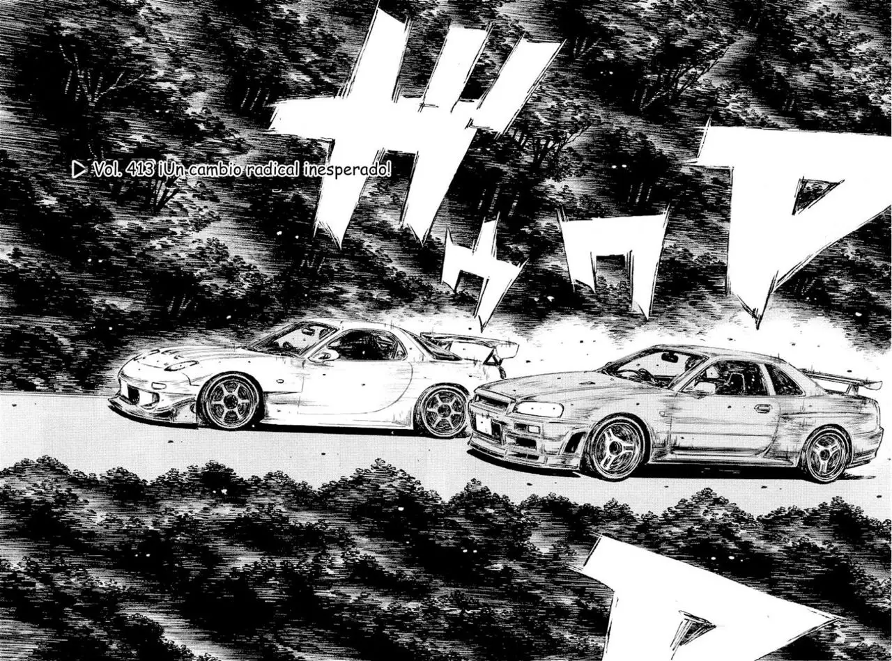 Initial D capítulo 413, página 2
