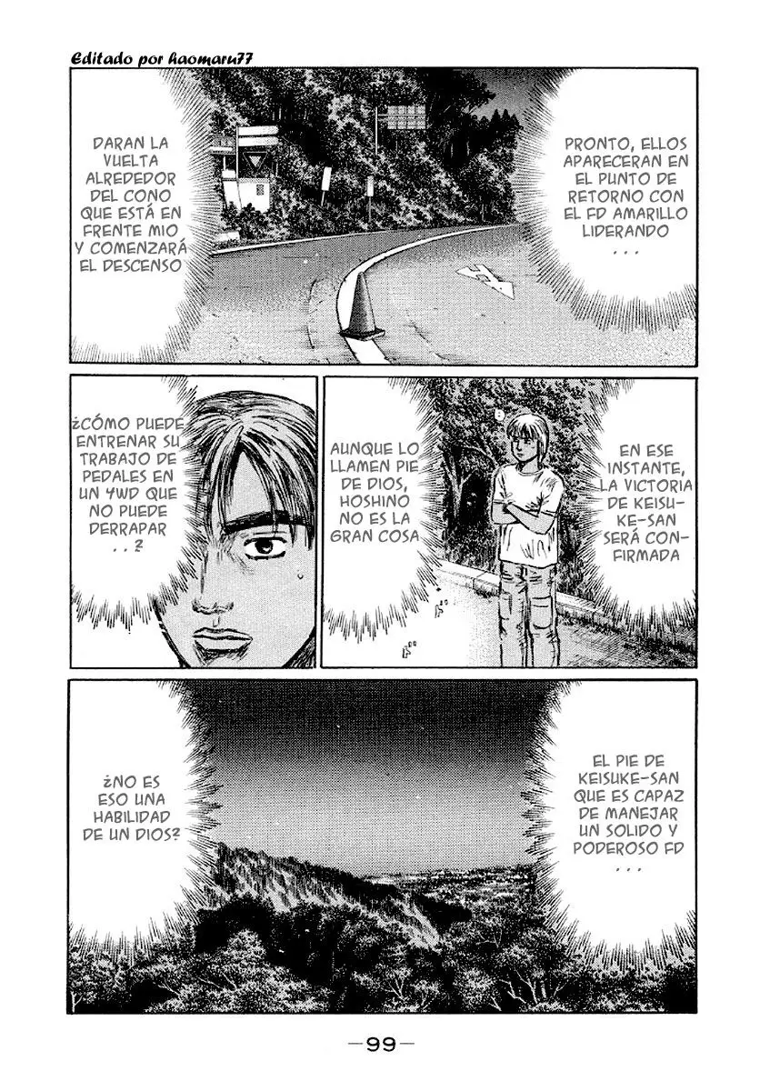 Initial D capítulo 413, página 8