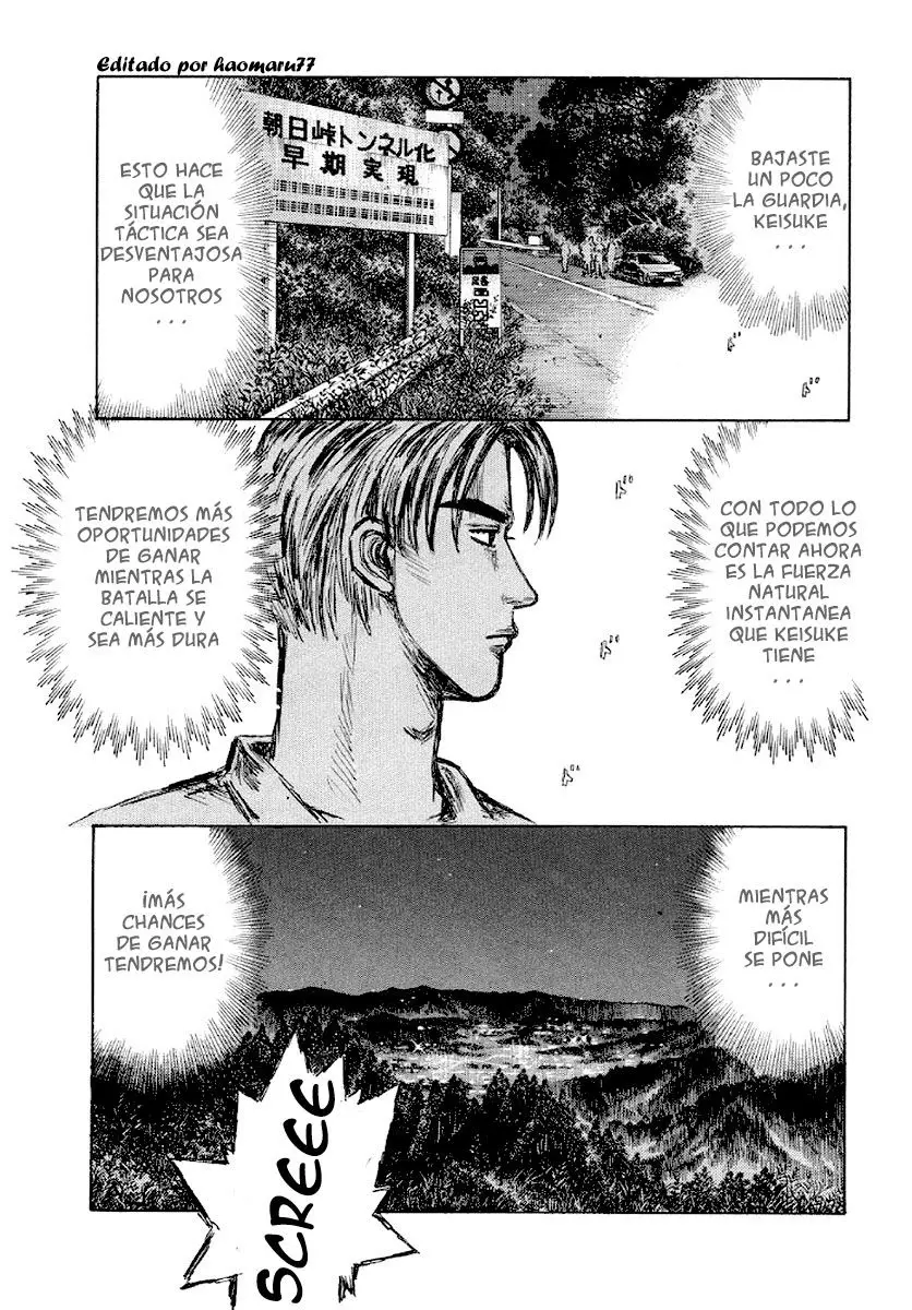 Initial D capítulo 415, página 7
