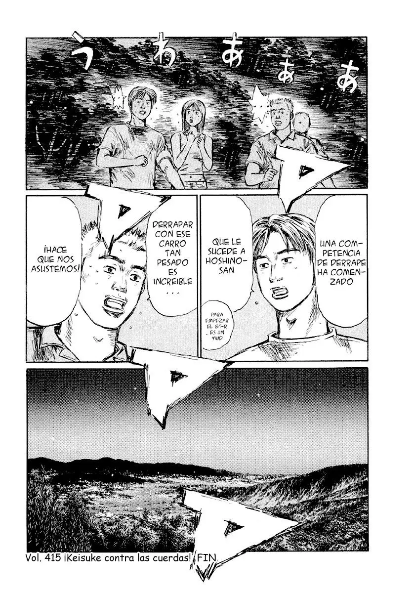 Initial D capítulo 415, página 14