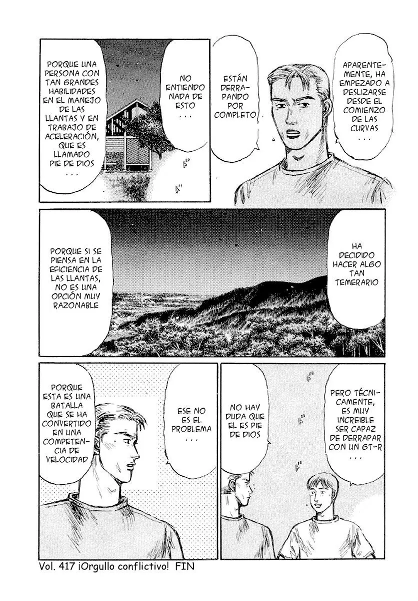 Initial D capítulo 417, página 11