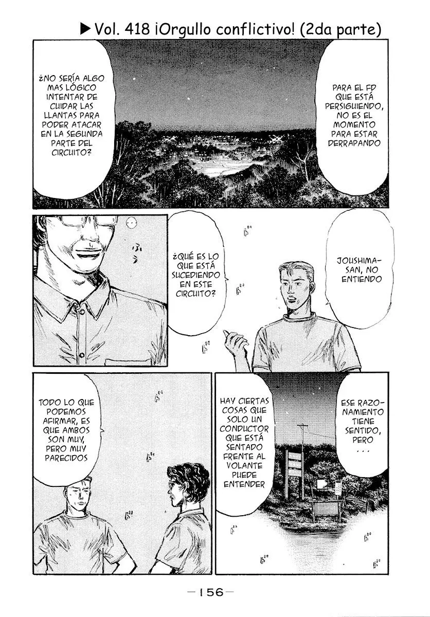 Initial D capítulo 418, página 1