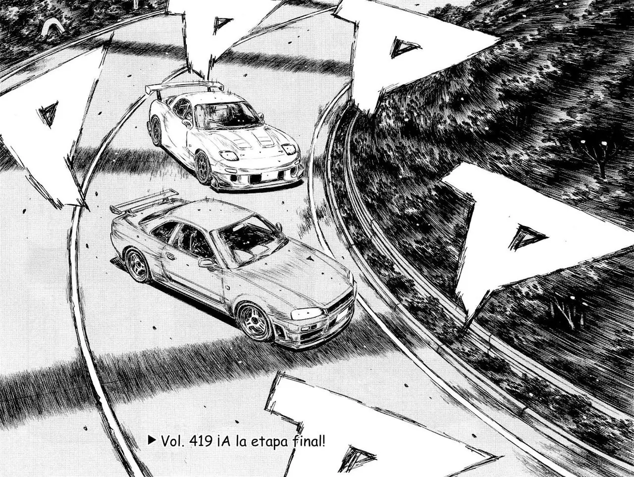 Initial D capítulo 419, página 2