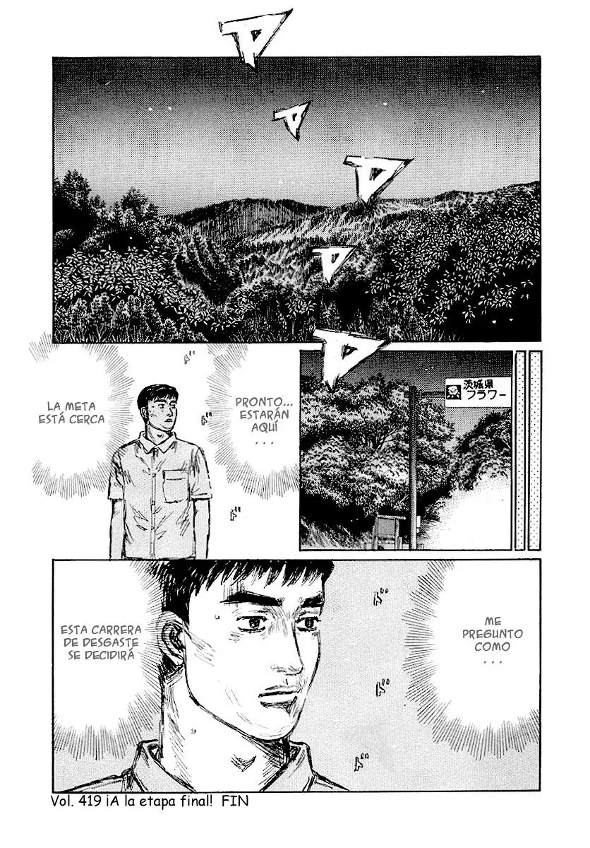 Initial D capítulo 419, página 11
