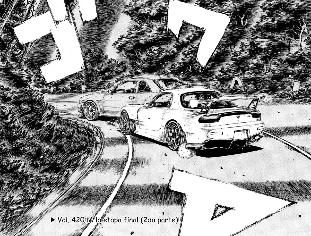 Initial D capítulo 420, página 2