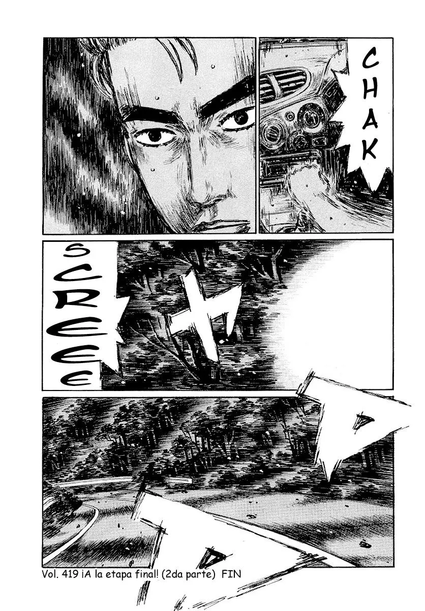 Initial D capítulo 420, página 10