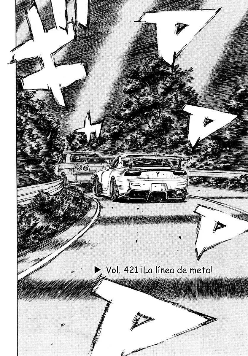 Initial D capítulo 421, página 1