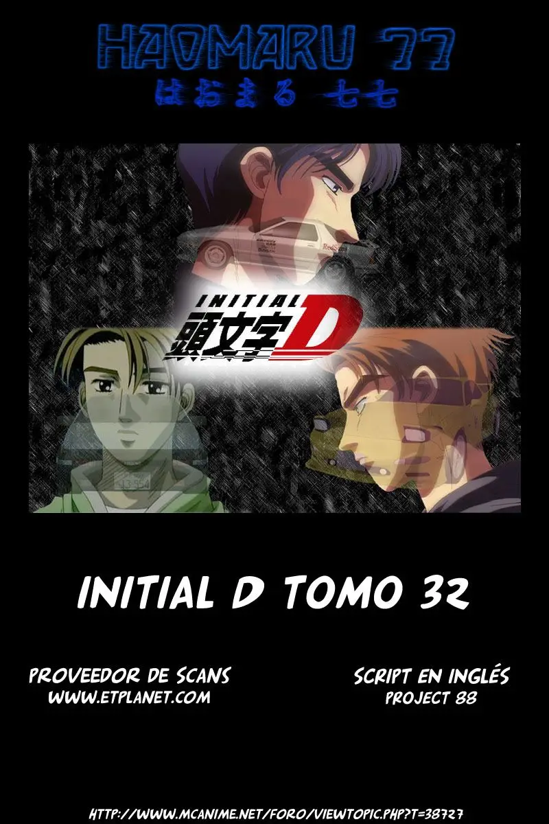 Initial D capítulo 422, página 1