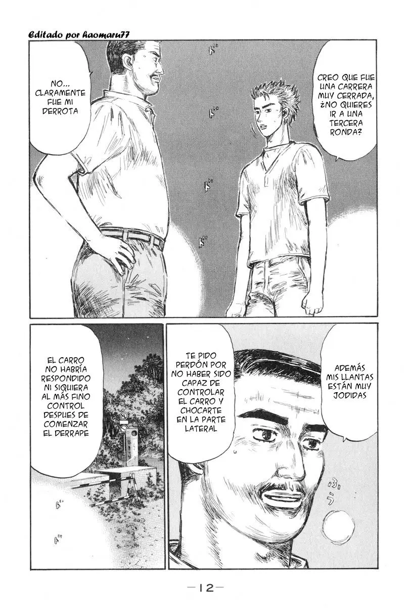 Initial D capítulo 422, página 14