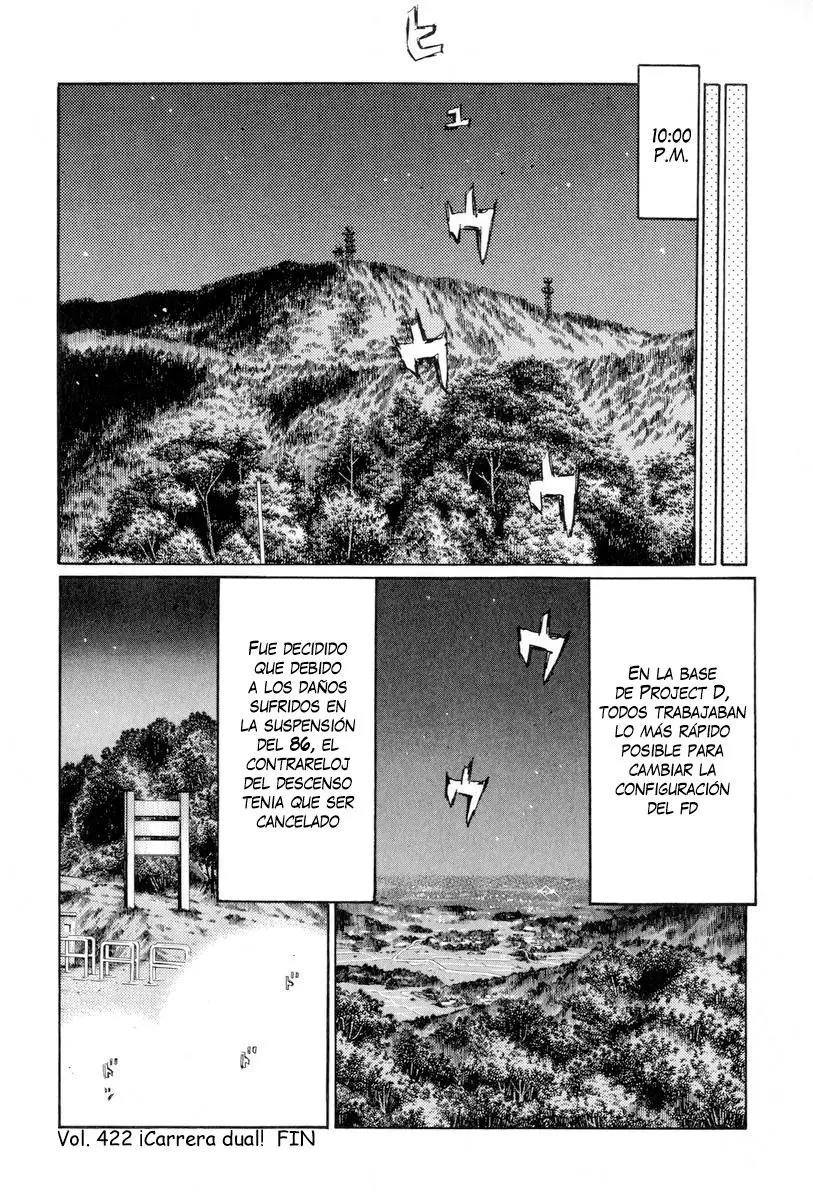 Initial D capítulo 422, página 16